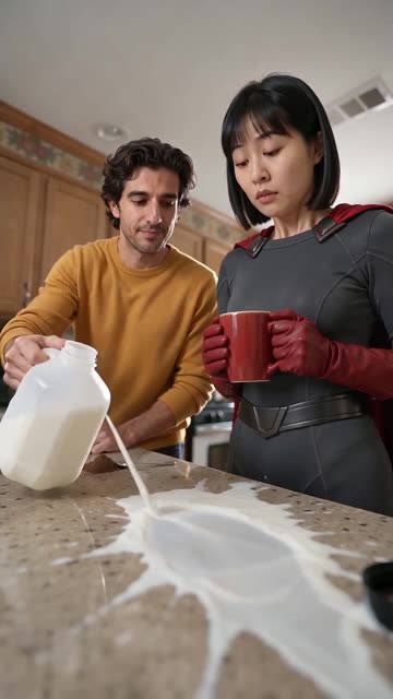 Homelander Milk AI: example video made from 1–2 photos